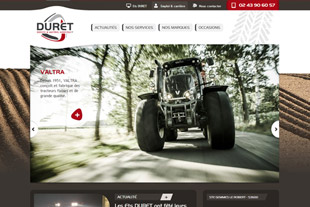 Site responsive pour Duret Agricole