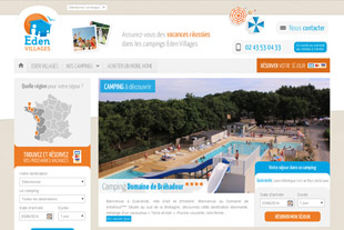Site internet et mobile Eden Villages