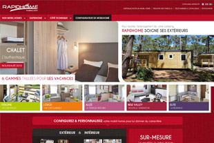 Site responsive et mobile Rapidhome