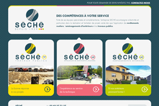 Site application revtements routiers SECHE ETS