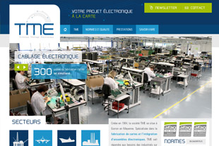 Site responsive et mobile TME