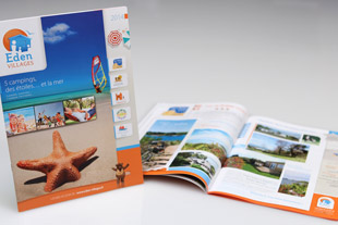 Cration de la brochure Eden Villages