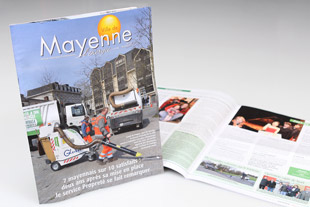 Cration du journal de la ville de Mayenne