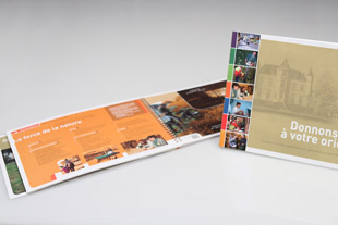 Cration de la brochure du Lyce Rochefeuille